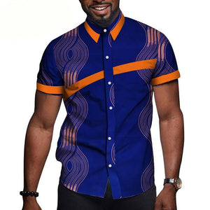 Men Short-sleeved Shirt